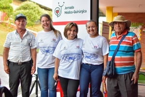 Patrulla Aérea llegó a Villanueva con el apoyo de GeoPark