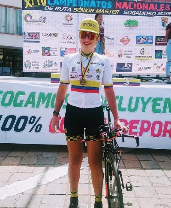 Ciclista casanareña se consagró como campeona nacional master de ciclismo