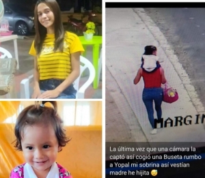 Angustiada familia busca a madre e hija quienes están desaparecidas en Casanare