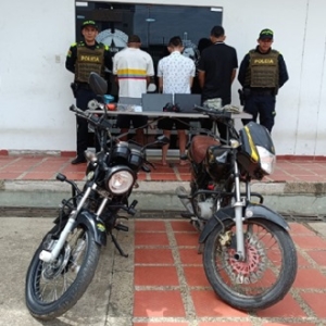 Capturan a tres hombres por hurto en Paz de Ariporo y recuperan equipos y vehículos robados
