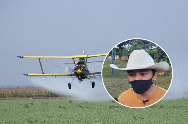 Encargado de finca resultó intoxicado por fumigación de una avioneta en Yopal