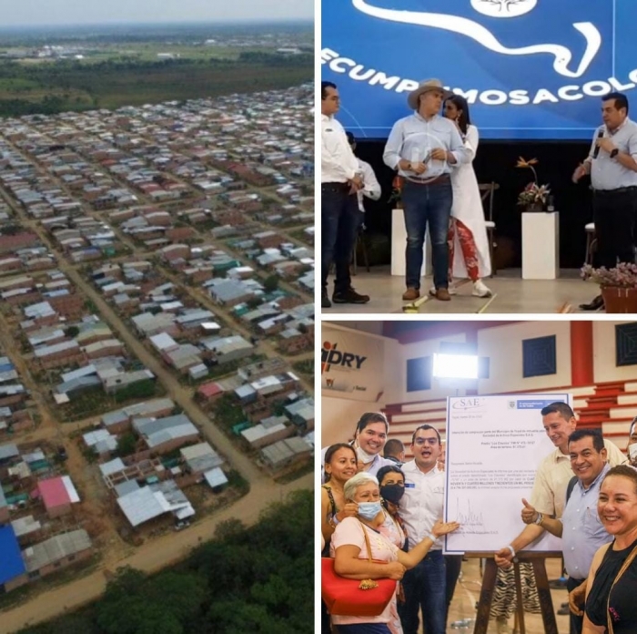 SAE aprobó oferta del tercer y último predio y entregó oficialmente a Yopal para legalizar La Bendición