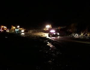 Paso a un carril en la vía Aguazul - Sogamoso