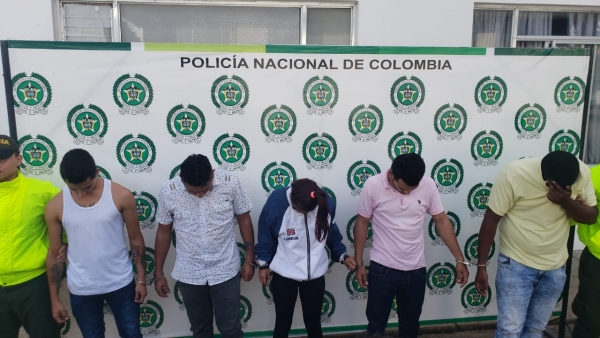 Desarticulada banda &#039;Los Delfines&#039;, dedicada al tráfico de droga en Yopal