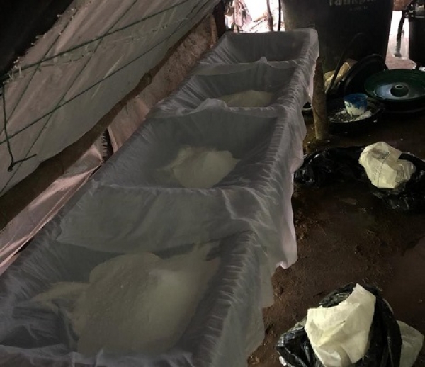 Hallado en Monterrey un cristalizadero de coca al parecer del ELN