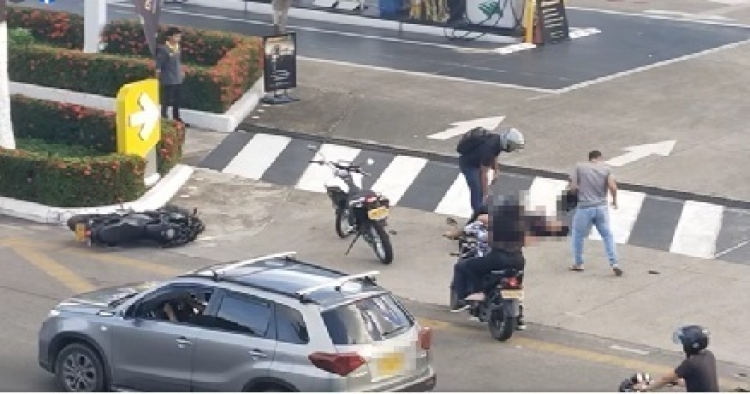 Accidentalidad en Yopal no da tregua: Choque múltiple se presentó en la carrera 29 con calle 26