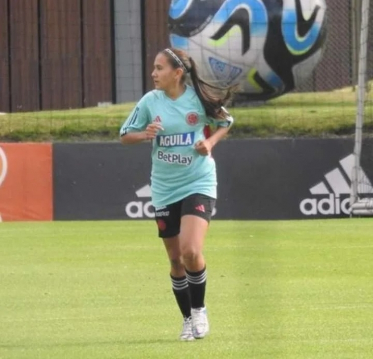 Isabella Diaz vestirá por segunda vez la camisa de la Selección Colombia Femenina