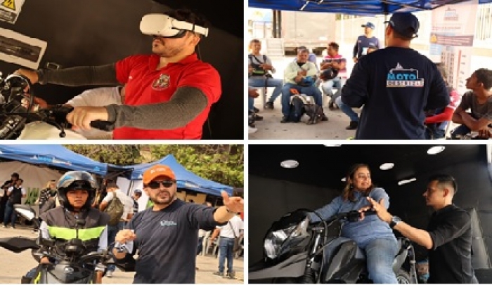 ANSV busca fortalecer habilidades en la conducción a más de 100 mil motociclistas en todo el país