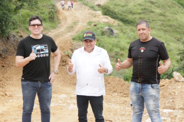 Desde Tizagá, alcalde electo de Yopal lideró empalme con Secretario de Obras