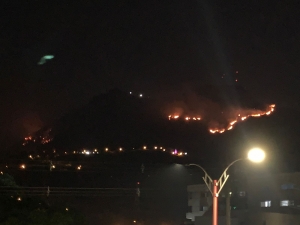 Grave incendio forestal en el cerro El Venado de Yopal