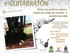 Primera Guitarratón Restaurativa en Yopal
