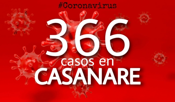 8va muerte confirmada por Coronavirus en Casanare. Ya van 366 casos