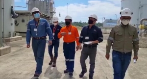 Representante César Ortiz Zorro visitó planta de Urea en Bolivia