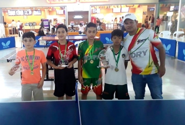 Estos son los ganadores del Torneo Abierto de Tenis de Mesa en Yopal