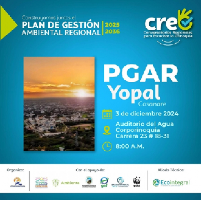 Orinoquia: Conversatorios regionales definirán plan ambiental de la región hasta 2036